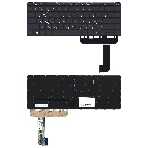 Клавиатура для ноутбука HP ZBook Studio G8 черная с подсветкой, фото3