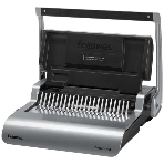 Переплетчик Fellowes QUASAR+ на пластиковую пружину, сшивает до 500 лст., перфорирует 22 лст., шт, фото 1