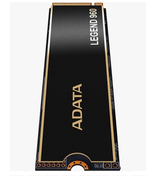 Накопитель SSD ADATA LEGEND 960, 1Tb, PCIe 4.0 x4, M.2 2280, NVMe, R/W 7400/6000, с радиатором