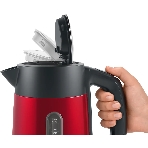 Электрочайник Bosch TWK4P434 красный, 1.7 л, 2400 Вт, скрытый нагревательный элемент, фото17