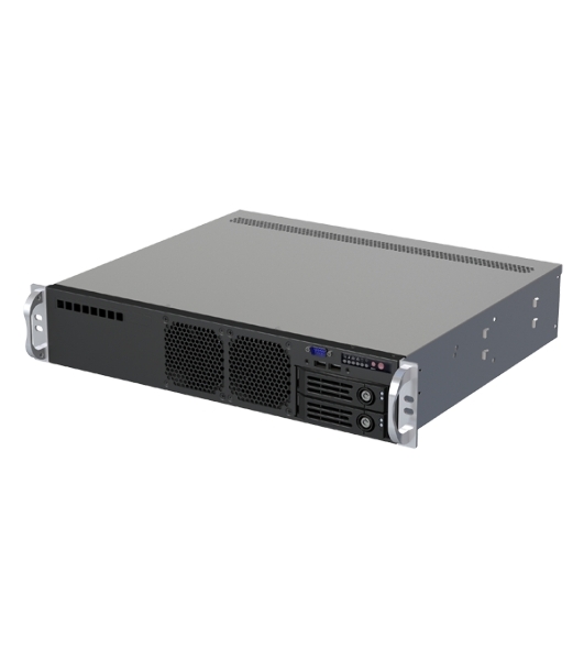 Серверный корпус Ablecom 2U chassis; ATX, Micro-ATX, Mini-ITX MBs; 2 x 3.5''hs + 2 x 3.5'' internal + 1 x 2.5'' internal; flex ATX 500W; no rails