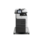 МФУ лазерное HP LaserJet Enterprise MFP M725f, лазерный принтер/сканер/копир/факс A3, 40ppm, 1200dpi, 1024Mb, 320Gb HDD, 5 trays 100+250+250+500+500, Cabinet, ADF100, Duplex, USB/LAN/FIH, Color LCD20i, 1y warr, repl. Q7830A M5035x, Q7831A M5035xs), фото6
