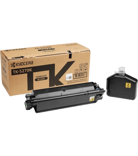 Картридж лазерный Kyocera TK-5270K (1T02TV0NL0) черный для M6230cidn/M6630cidn/P6230cdn 8000 стр