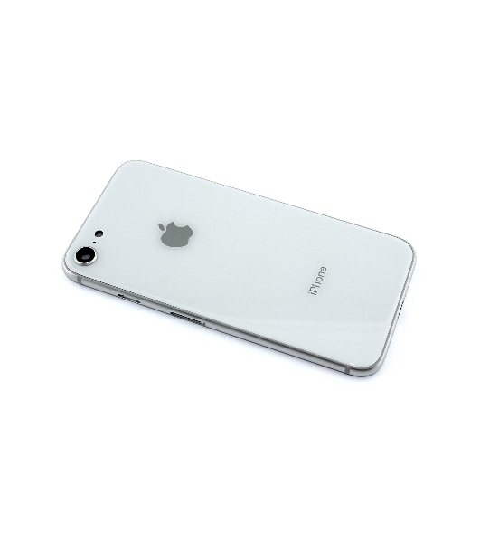 Задняя крышка (корпус) в сборе с рамкой для Apple iPhone 8 белый