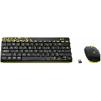 Комплект клавиатура+мышь Logitech MK240 Nano беспроводной, USB, 1000 DPI, чёрный, фото37