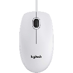 Мышь проводная Logitech B100 белый, 1000 dpi, USB, кнопки - 3, фото23