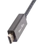 Кабель DisplayPort M-> HDMI M 4K@60Hz 1.8m Telecom,оплетка (TA561M-1.8M), фото13