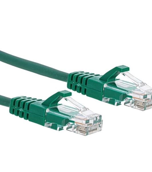 Патч-корд Suprlan 10-0157 UTP RJ-45 вил.-вилка RJ-45 cat.5e 1м зеленый LSZH 24AWG