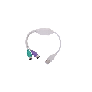 Переходник Gembird Конвертер с USB Am на 2xPS/2 UAPS12