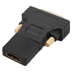 Переходник штекер Rexant DVI-D - гнездо HDMI, поворотный, фото2