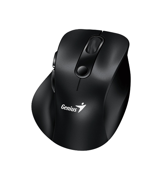 Мышь беспроводная Genius Ergo 9000S черный, 2400 dpi, радиоканал, Bluetooth, USB, кнопки - 6
