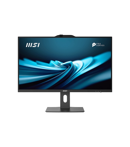 Моноблок MSI Pro AP272P 14M AiO 27' FHD(1920x1080)IPS AG Non-touch, Core i3-14100 (3.5GHz), 8Gb DDR5(1x8Gb), 512Gb SSD M.2, Intel UHD, WiFi, BT, camera, WirelessKB&mouse Eng/Rus,No OS,1y war-ty, черный (9S6-AF8321-807)