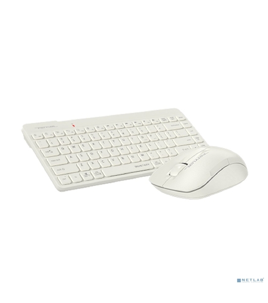 Комплект клавиатура+мышь A4Tech FStyler FG2200 Air2 беспроводной, USB, 1200 DPI, бежевый