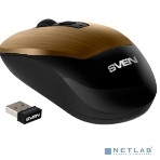 Мышь беспроводная SVEN RX-380W античная бронза, 1600 dpi, радиоканал, USB, кнопки - 4, фото10