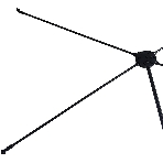 Экран на треноге Cactus 100x177см X-type CS-PSTX-100x177 16:9 напольный натяжной черный, фото4