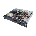 Серверный корпус Ablecom 2U chassis; ATX, Micro-ATX, Mini-ITX MBs; 2 x 3.5''hs + 2 x 3.5'' internal + 1 x 2.5'' internal; flex ATX 500W; no rails, фото3