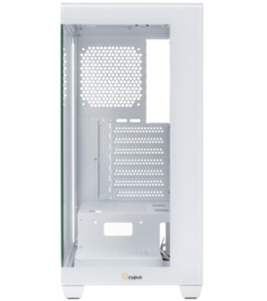 Компьютерный корпус Case Ocypus Gamma C72 WH ATX/win/white/no PSU/Tempered Glass