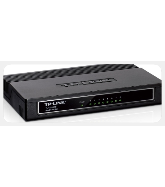 Коммутатор TP-Link SMB TL-SG1008D 8-port Gigabit Switch, plastic case