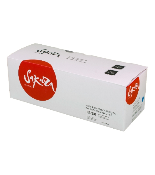 Картридж лазерный Sakura CLTC504S для Samsung CLP-415, CLX-4195, SL-C1810, SL-C1860, синий, 1800 к.