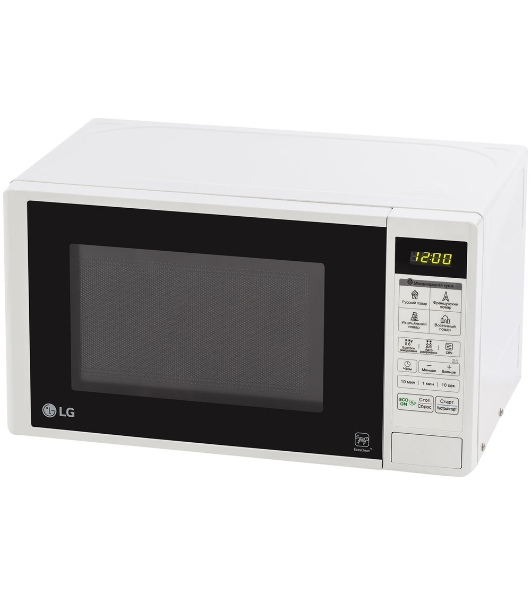 Микроволновая печь LG MS20R42D белый, 20 л, 700 Вт, переключатели - сенсор