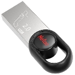 Флешка USB Netac UM2 (NT03UM2N-032G-20BK), 32Gb, USB 2.0, R/W 100/40, серебристый/черный, фото9