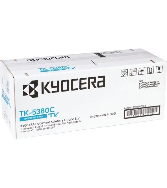 Картридж лазерный Kyocera TK-5380C 1T02Z0CNL0 голубой (10000 стр.) для Kyocera PA4000cx/MA4000cix/MA4000cifx