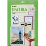 Пленка для ламинирования Office Kit 100мкм A4 (25шт) глянцевая216x303мм LPA4100, фото3