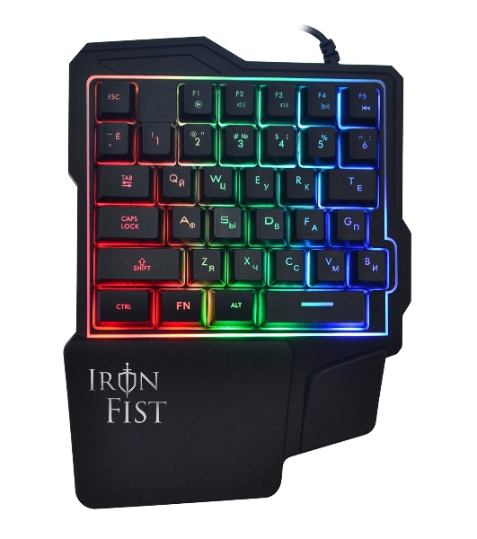 Цифровой блок Oklick 701G IRON FIST проводная, USB Type-A, чёрный