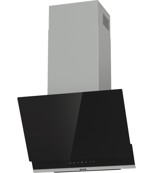 Вытяжка наклонная Gorenje WHI649X21P черный/серебристый, 60 см, 740 куб. м/ч, 67 дБ