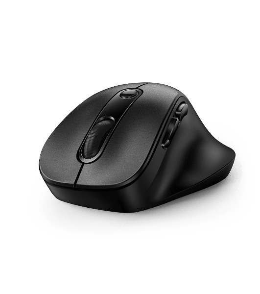 Мышь беспроводная Genius Ergo 9000S черный, 2400 dpi, радиоканал, Bluetooth, USB, кнопки - 6