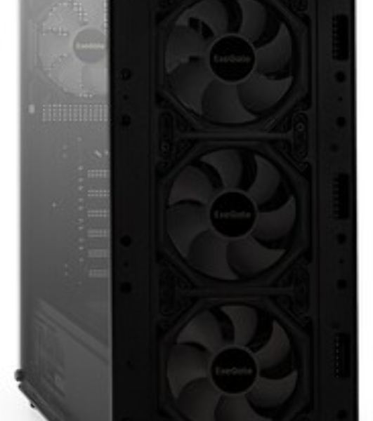 Компьютерный корпус Miditower ExeGate i3 BASE-NPX700 (ATX, БП 700NPX с вент. 12 см, с окном, 1*USB+1*USB 3.0, аудио, 4 вент. 12см с RGb подсветкой)