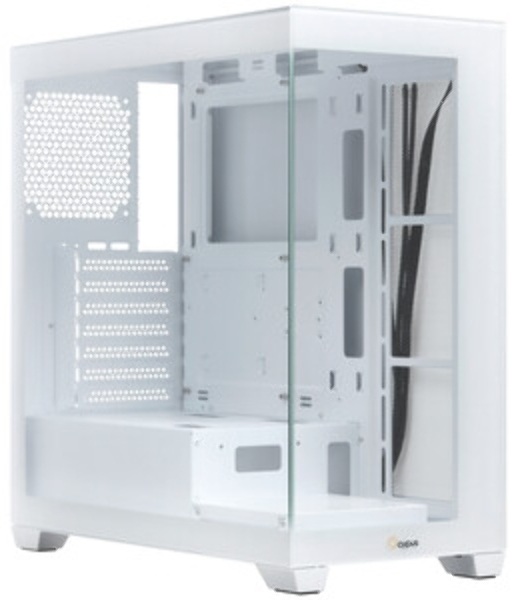 Компьютерный корпус Case Ocypus Gamma C72 WH ATX/win/white/no PSU/Tempered Glass