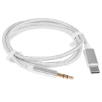 Кабель-переходник USB Cablexpert CCAB-CM35M-1M-W, Type-C/Jack3.5, Mobile, 1м, белый, коробка, фото4