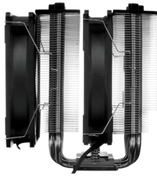 Кулер ID-COOLING SE-206-XT черный 120мм алюминий/медь 1800rpm 35db 4-pin 250W 156мм