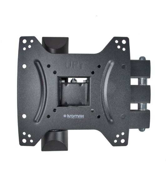 Кронштейн Kromax Optima-404 черный 15'-55' настенный от стены 66.5-444мм наклон +5°/-12° VESA 400х40
