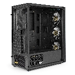 Компьютерный корпус Miditower ExeGate EVO-8227-NPX500 (ATX, БП 500NPX с вент. 12см, 2*USB+1*USB 3.0+HD Audio, черный, 3 вент. RGb, закаленное стекло), фото9