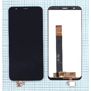 Дисплей для Meizu M8c черный