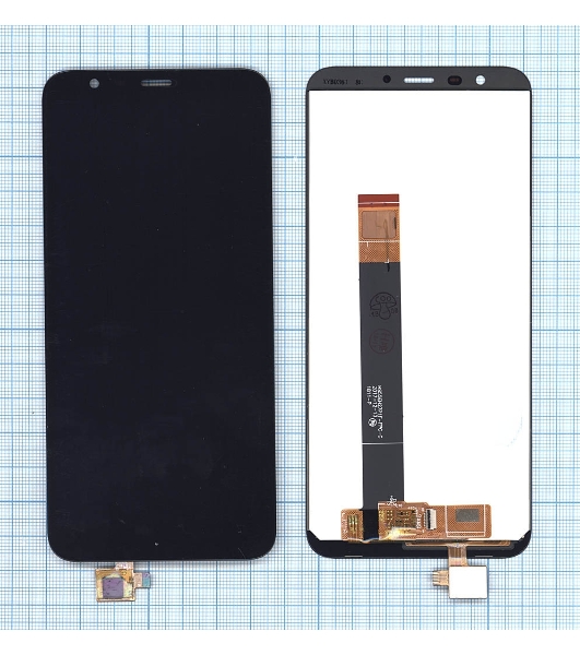 Дисплей для Meizu M8c черный