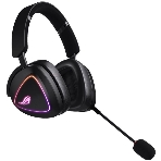 Гарнитура ASUS ROG Delta II чёрный, беспроводная + проводная, Bluetooth, подсветка, фото9
