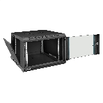 Шкаф телекоммуникационный 19' настенный 6U ExeGate EC-WM-6U.450.G.BLACK (19', 6U, 600x450x370 мм (ШхГхВ), передняя дверь закаленное стекло, съемные боковые панели, пыле- и влагозащита IP23, черный RAL 9004), фото13
