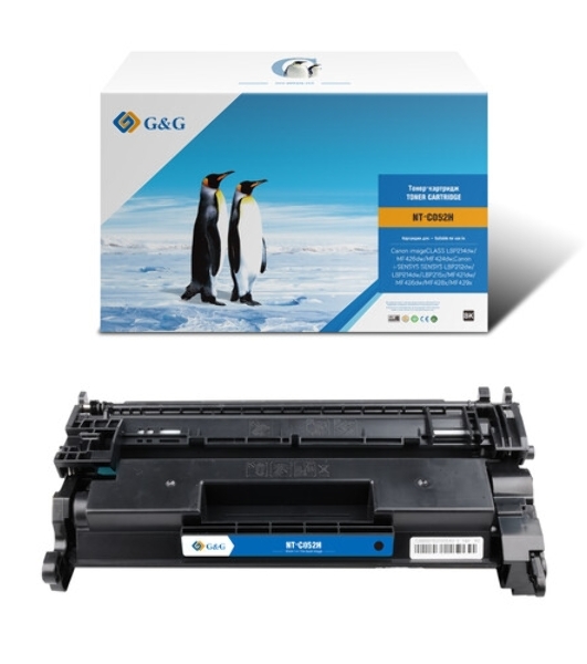 Картридж лазерный G&G GG-C052H черный (9200 стр.) для Canon MF421/426/428/429/LBP 212/214/215