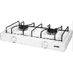Газовая плита Мечта 200М белая (ШхГхВ) 50х28,5х11,5 см. 2 газовые горелки. Имеет надежное и долговечное стеклоэмалевое покрытие, которое легко чистится и долго сохраняет отличный внешний вид. Краны регулирования мощности пламени горелок оснащены функцией 'малое пламя'. Масса 3,8 кг., фото3