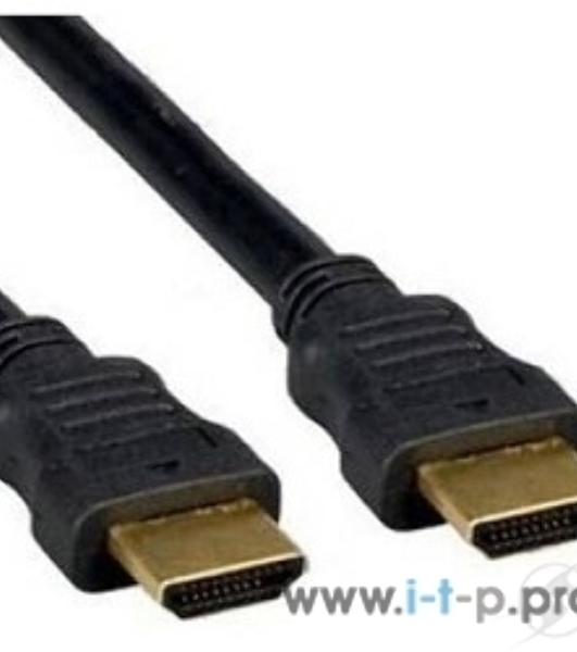 Кабель Cablexpert HDMI CC-HDMI4F-10, 19M/19M, v2.0, медь, позол.разъемы, экран, плоский кабель, 3м, черный, пакет