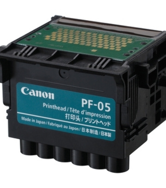 Печатающая головка Canon PF-05 многоцветный для Canon iPF6300, iPF6300S, iPF6350, iPF6400, iPF6400S, iPF6400SE, iPF6450, iPF8300, iPF8300S, iPF8400, iPF8400S, iPF8400SE, iPF9400, iPF9400S