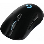 Мышь игровая Logitech G703 Lightspeed черная, сенсор 100-25600dpi (Hero25K), беспроводная 2.4GHz + USB 1,8м, 5 программируемых кнопок + колесо прокрутки, RGB-подсветка, под правую руку, фото48