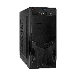 Компьютерный корпус ExeGate EX280389RUS Miditower ExeGate CP-604 Black, ATX, (CP500W, 80мм), 2хUSB, Audio, фото8