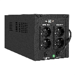 Источник бесперебойного питания ExeGate Smart LB-2200.LCD.AVR.4SH.USB (2200VA/1300W, цветной LCD, AVR, 4*Schuko, USB, батарея 12V 9Ah - 2 шт., металлический корпус, Black), фото6
