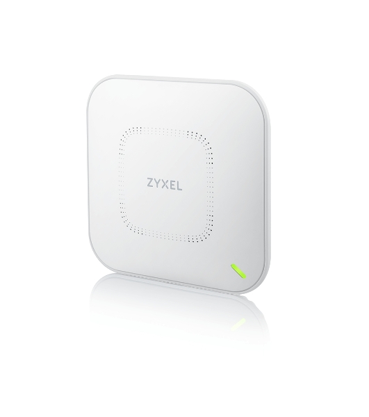 Гибридная точка доступа Zyxel NebulaFlex Pro WAX650S, W-Fi 6, 802.11a/b/g/n/ac/ax (2,4 и 5 ГГц), MU-MIMO, Smart Antenna, внутренние антенны 4x4, до 1200+2400 Мбит/с, 1xLAN 5GE, 1xLAN GE, PoE, защита о