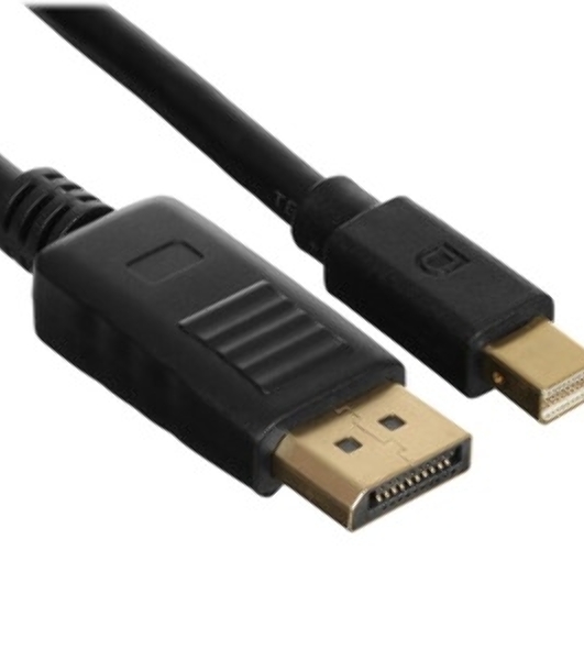 Кабель 1.4V Mini DisplayPort M <--> DisplayPort M 1,8м 4K@120HZ 8K@60HZ Telecom (TA683M-1.8M)
