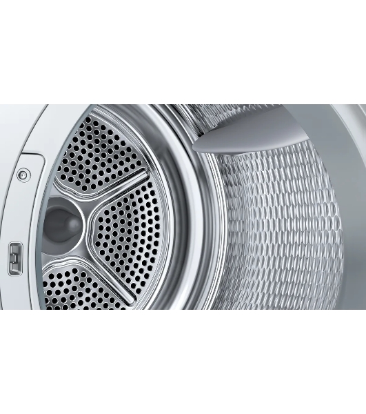 Сушильная машина Bosch WQG1420AME белый, 9 кг, сушка - конденсационная, программ - 15, 59.8 x 84.2 x 64.8 см